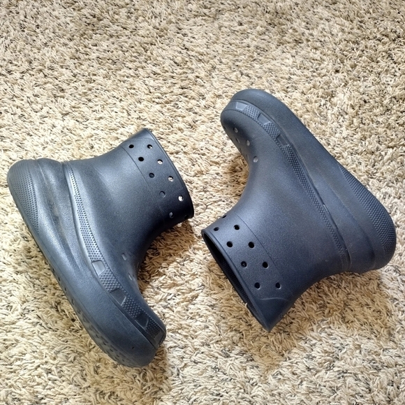 Crocs Crush Classic Platform Rain Boots unisex m 7/ w 9 - Picture 1 of 8